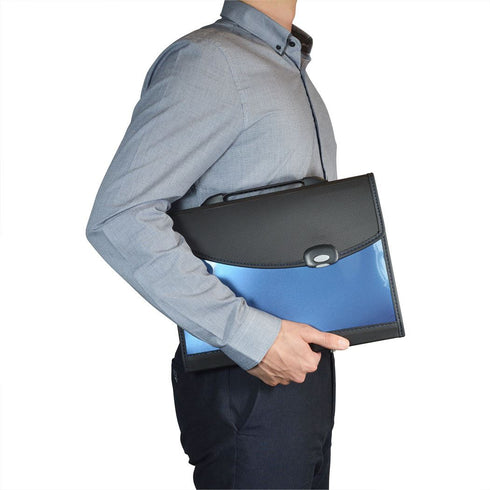 RAPESCO A4+ DESIGNER EXPANDING FILE WITH HANDLE. ROP0681